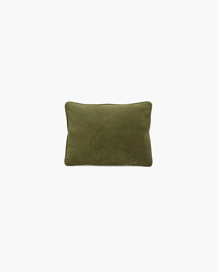 Coussin supplémentaire velours fougère Ono 1