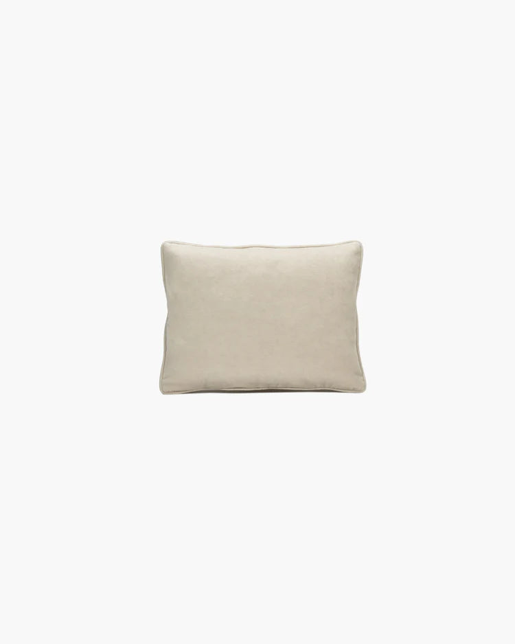 Coussin supplémentaire velours gris Ono 1