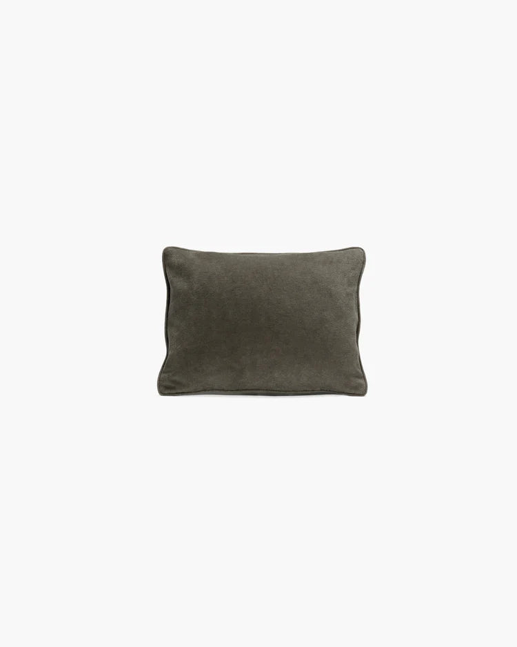 Coussin supplémentaire velours taupe Ono 1