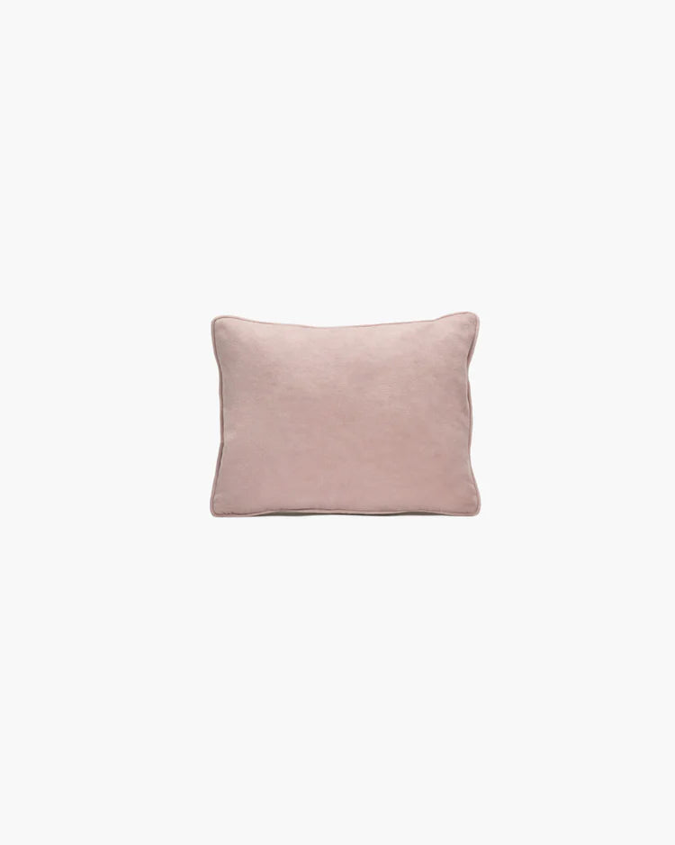 Coussin supplémentaire velours rose Ono 1