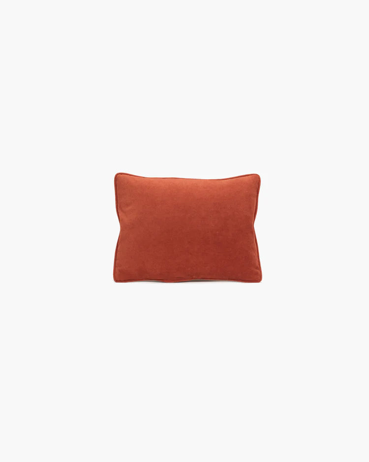 Coussin supplémentaire velours orange Ono 1