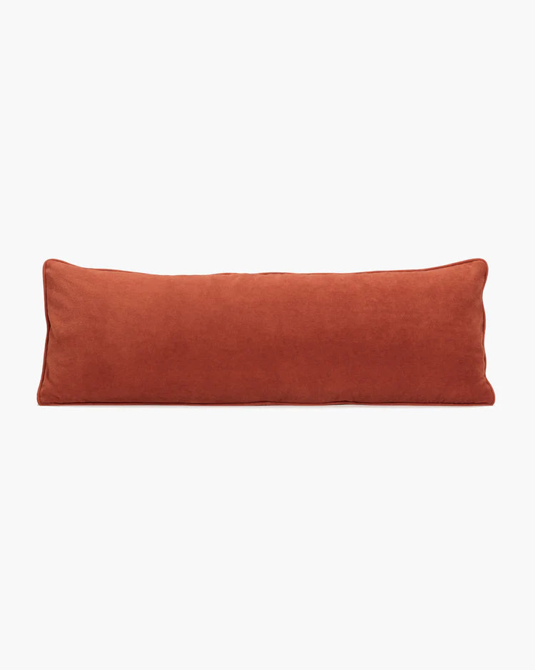 Coussin supplémentaire velours orange Ono 3