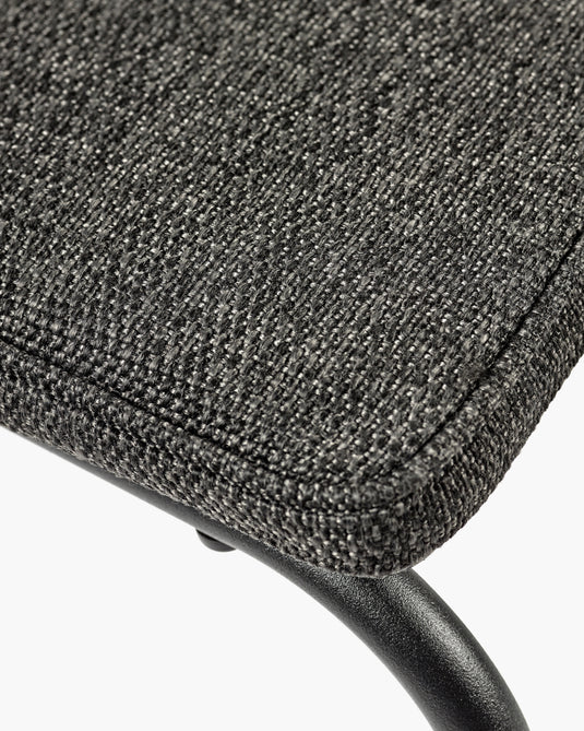 August Black Outdoor Chair Cushion M