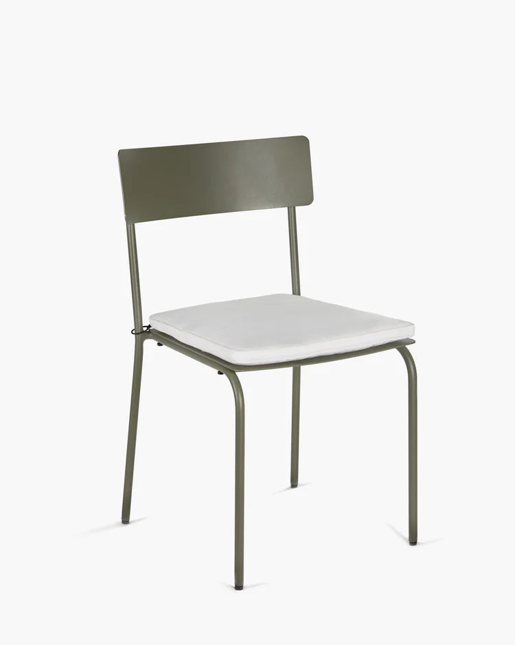 August Outdoor Stoelkussen S Wit