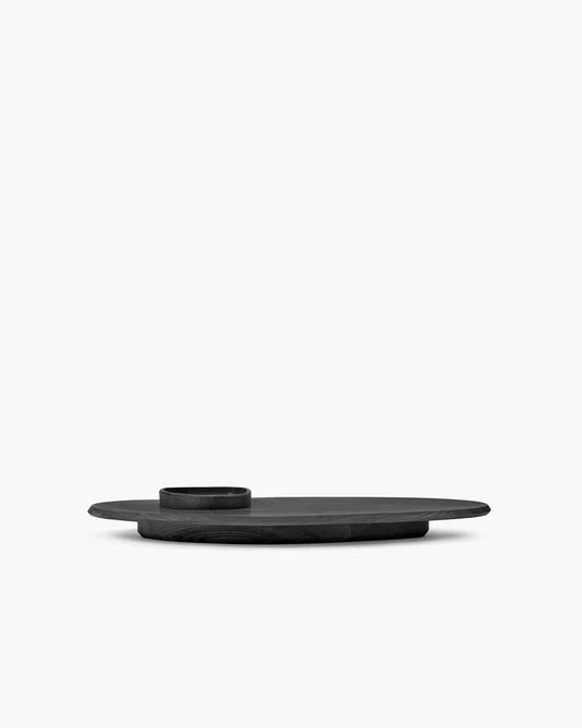 Soucoupe + bol 01 noir Dune
