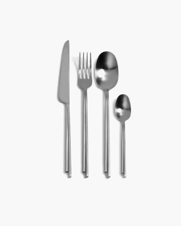 Set de couvert coffret 5 pcs stainless steel Dune