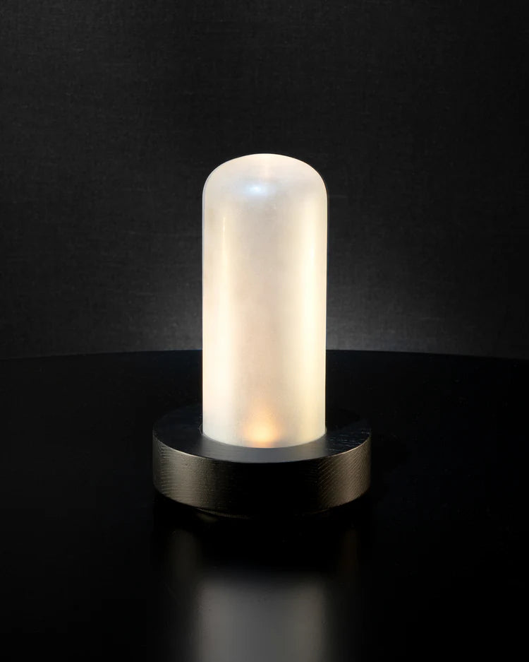 Lex zwart-witte tafellamp