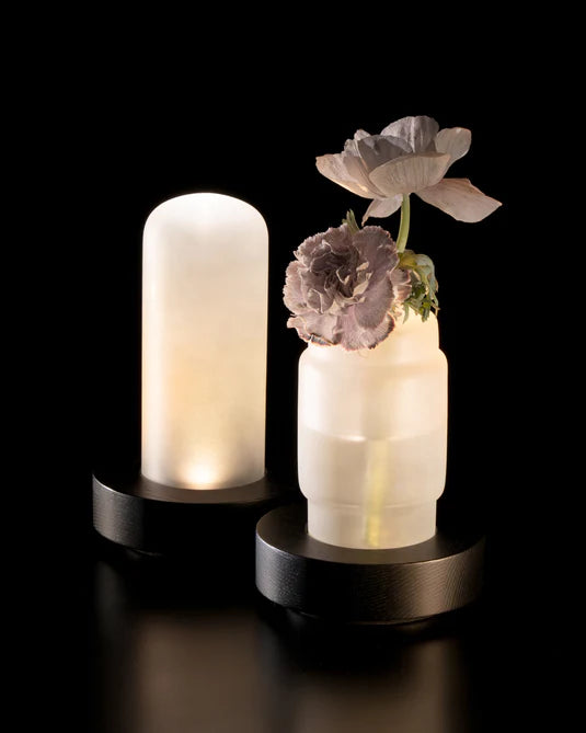 Lampe de table noir blanche Lex