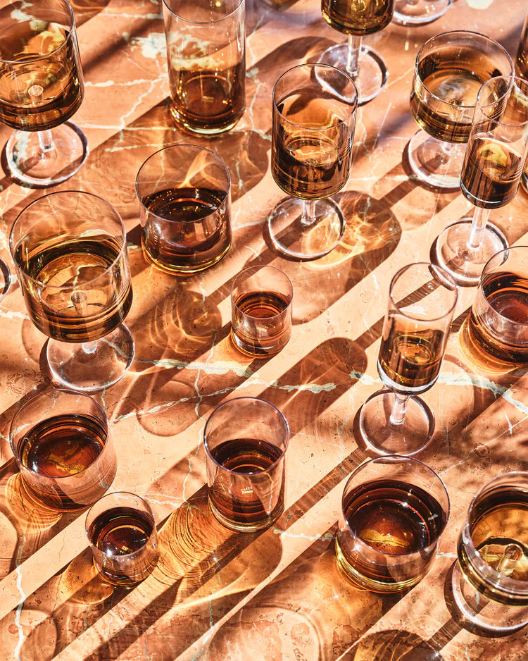 Verre à whisky ambre Zuma