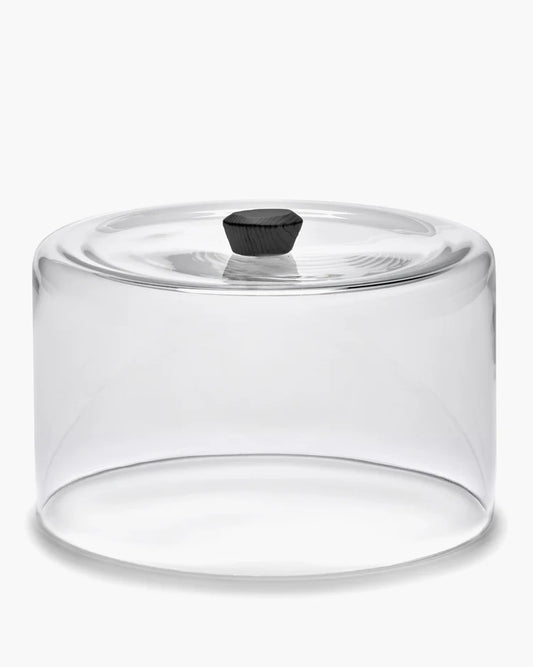 Cloche en verre noir Dune