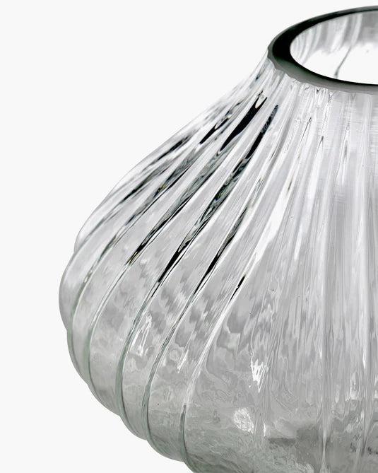 Vase with glass tube 04 transparent Josephine