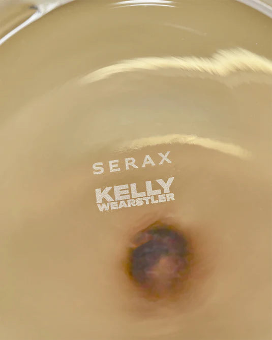 Low bowl with foot L Ambre Zuma