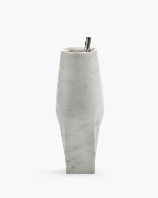 Vase avec tube en verre 08 S blanc Josephin