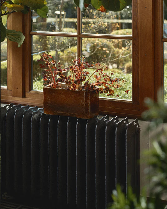 Lage plantenbak 04 amber Boek