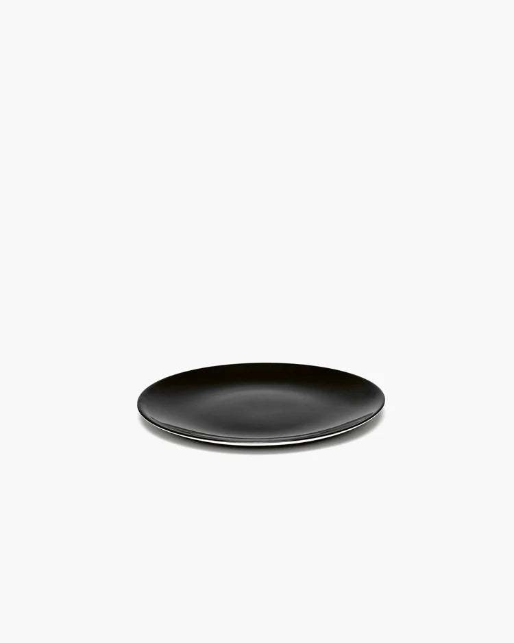 Black Dice Breakfast Plate
