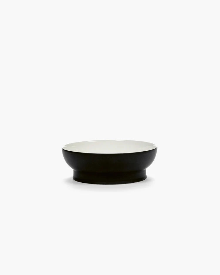 Ra Black/Off-White S Bowl