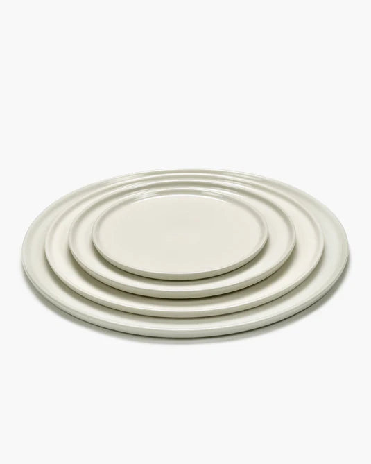 Assiette de petit-déjeuner basse ivoire Cena