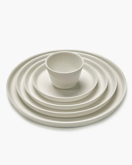 Assiette de petit-déjeuner haute ivoire Cen