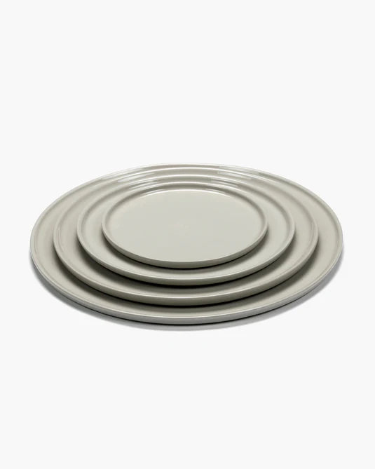 Assiette basse L sable Cena