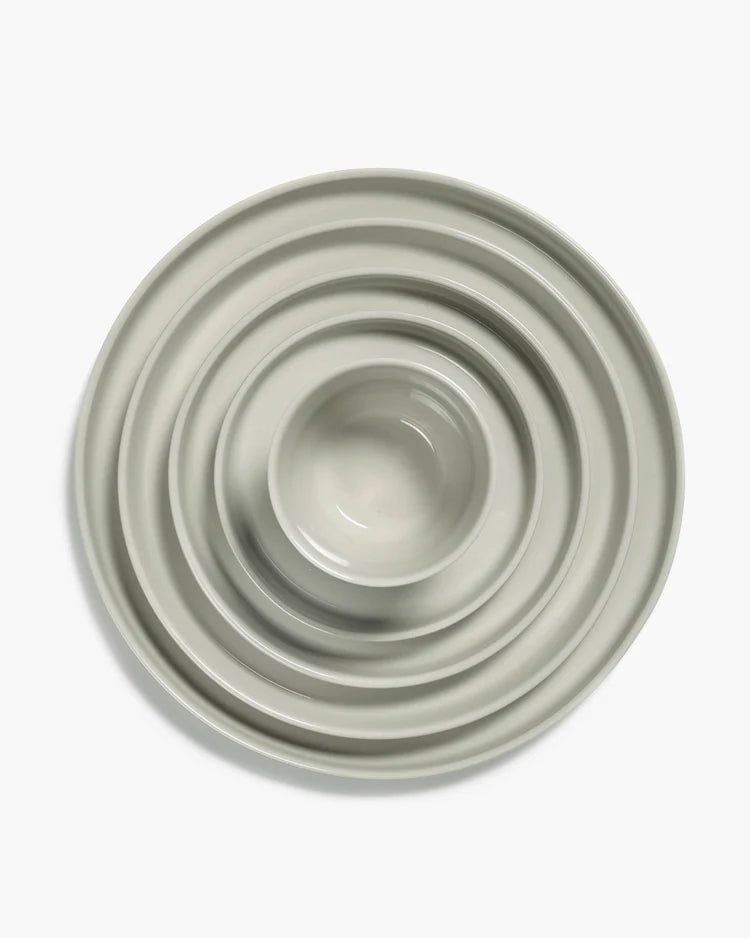 Assiette de petit-déjeuner haute sable Cena