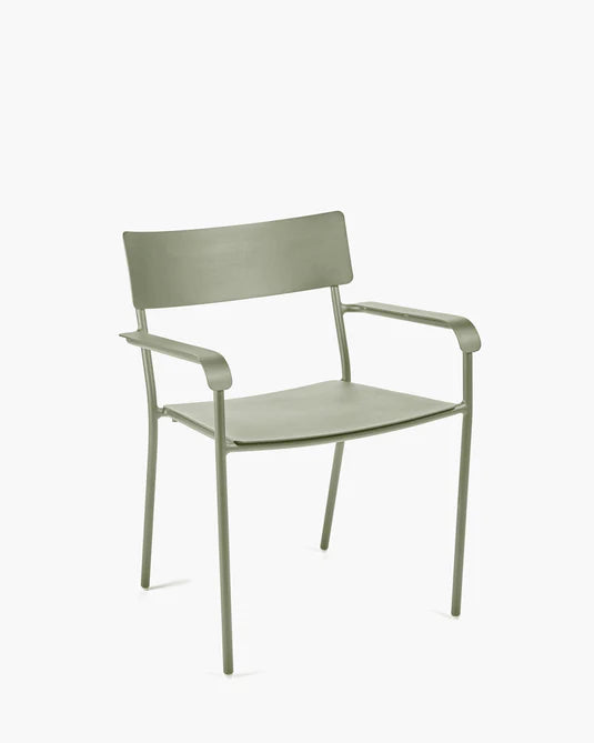 August Green Outdoor Lounge Chair
