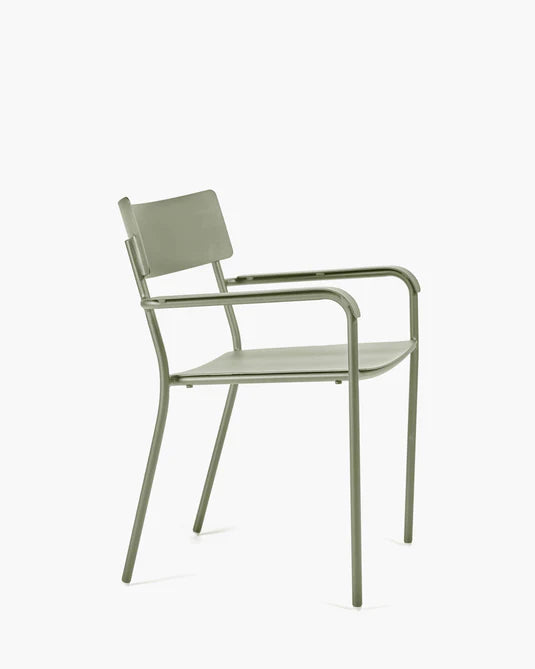 August Green Outdoor Lounge Chair