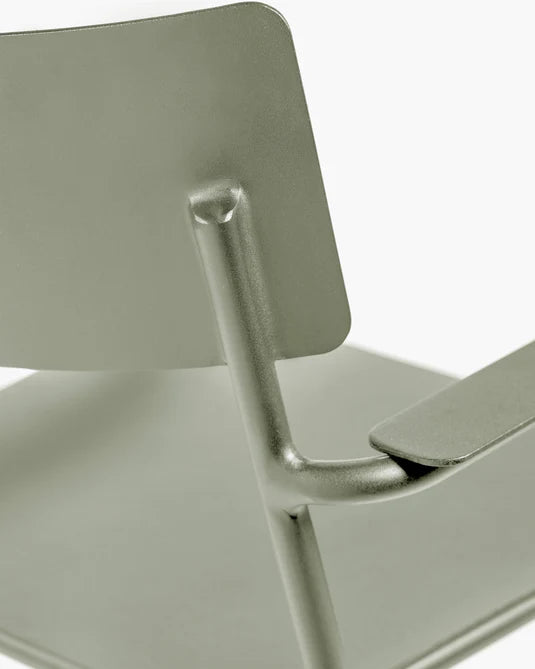 August Green Outdoor Lounge Chair