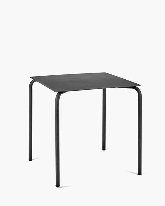 S August Black Outdoor Dining Table
