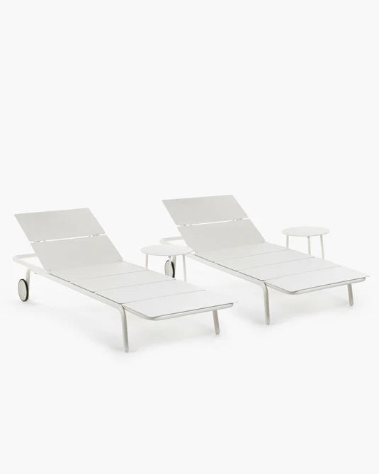 Auguste Sable aluminum deckchair