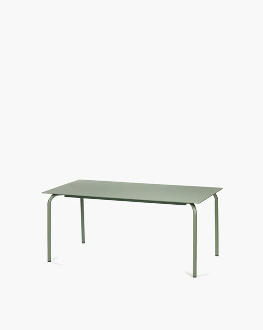 S August Green Outdoor Dining Table