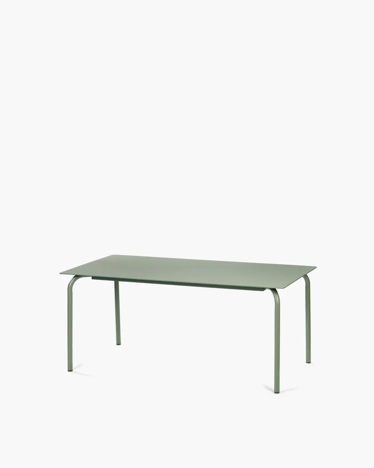 S August Green Outdoor Dining Table