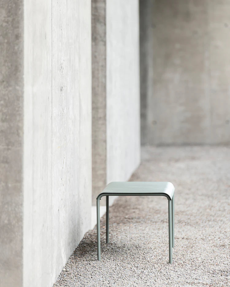August Green Outdoor Stool
