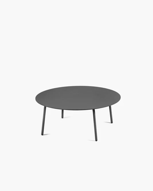 August L Outdoor Side Table Black