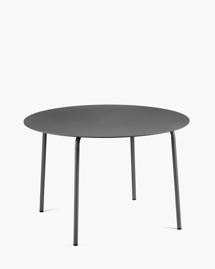 Table de manger d'extérieur L August Noir