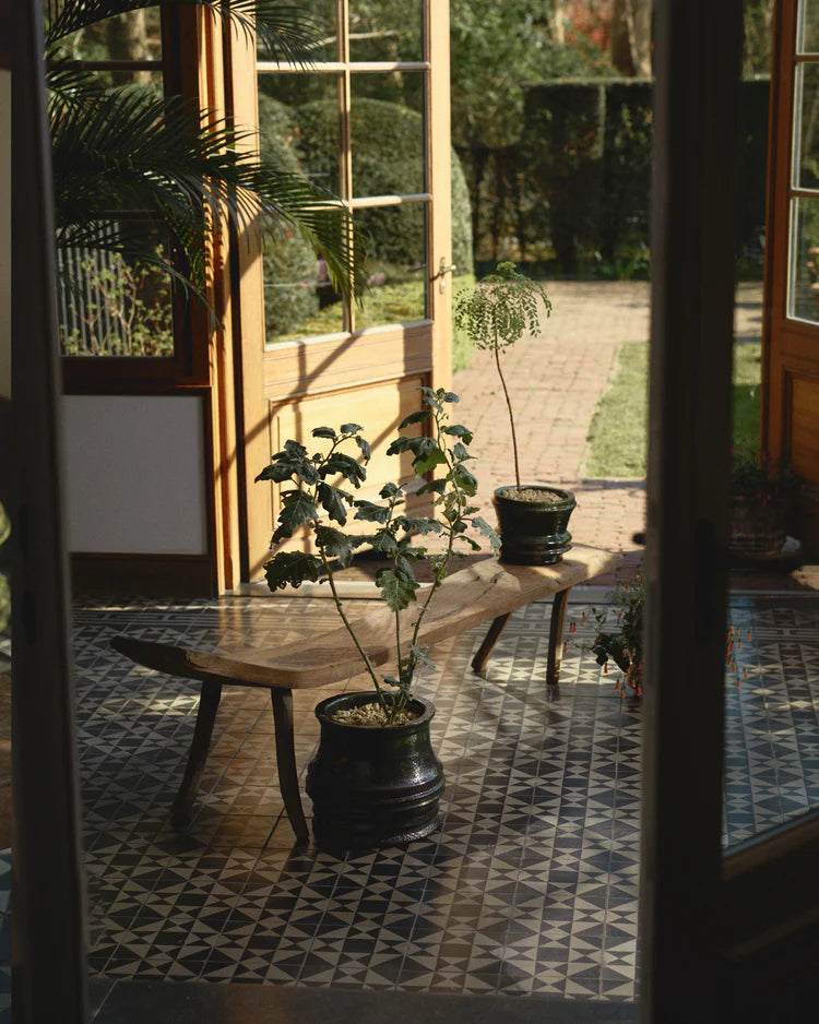 Jardinière 01 M vert foncé Mesa