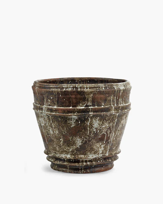 Mesa 01 L Wit/Bruine Plantenbak