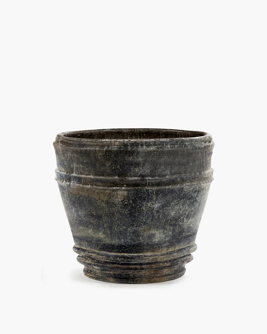 Mesa 01 L black planter