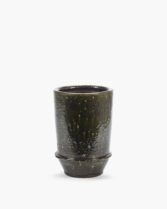 Planter 02 M dark green Dune