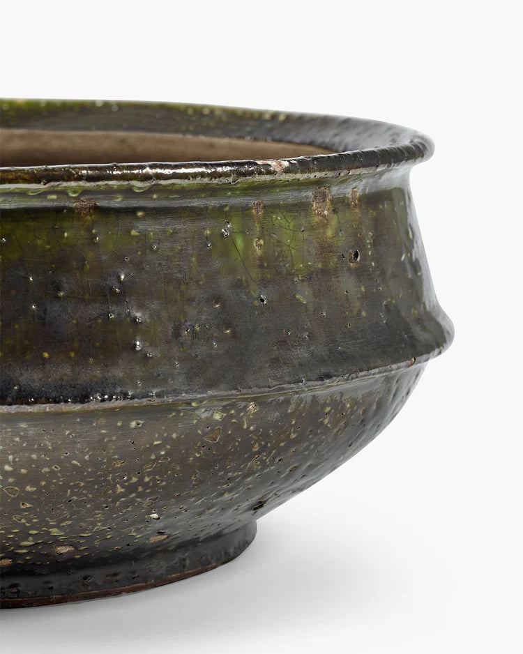 Plant bowl 02 S dark green Dune