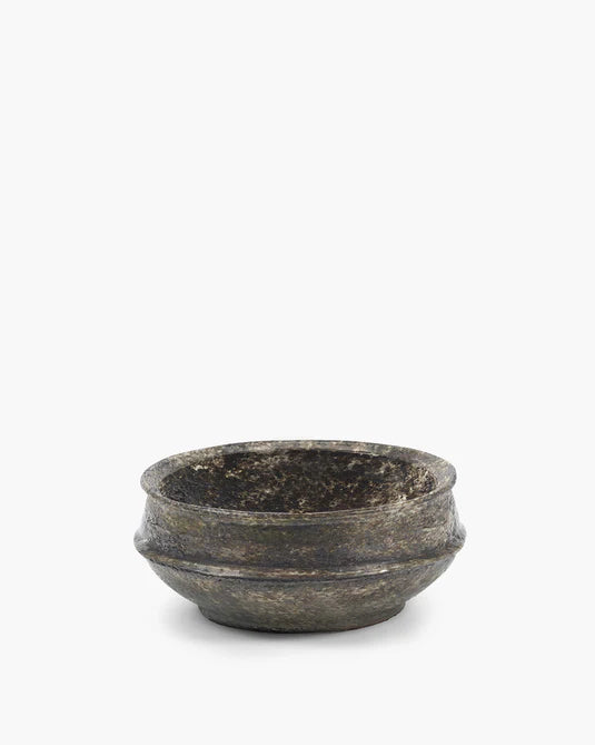 Plant bowl 02 S dark brown Dune