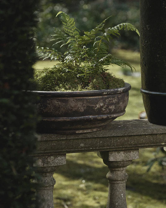 Plant bowl 02 L dark brown Dun