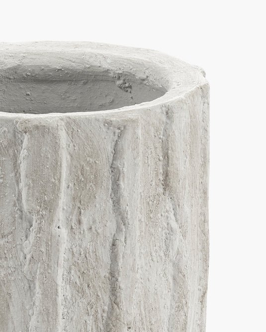 Rift Planter 03 S Off-White