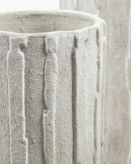 Rift 03 L Off-White Planter