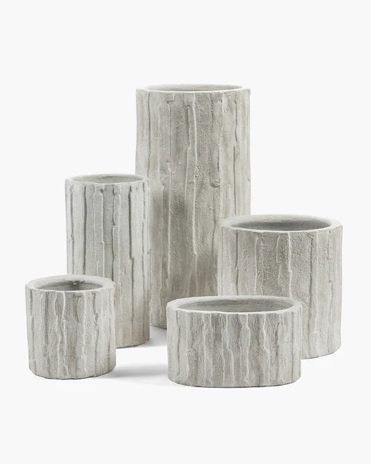 Rift 03 L Off-White Planter