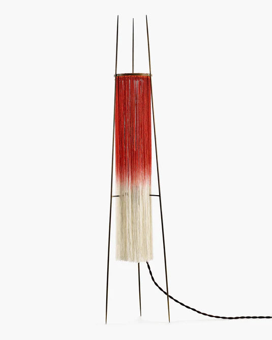 Lampe de table scarlet/crème Kiki