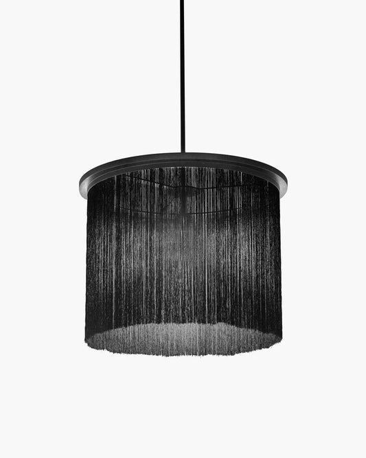 Wong black extension pendant light