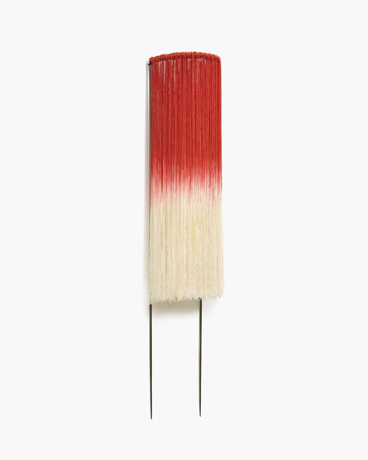 Applique scarlet/crème Edo