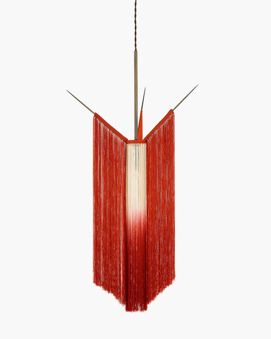 Hanging scarlet/cream Chan 1