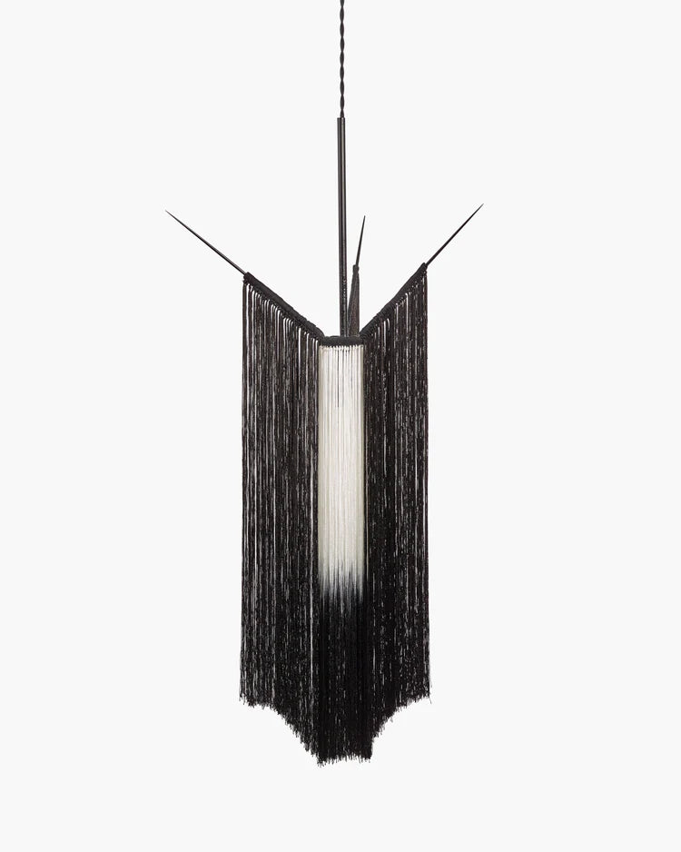Chan 1 black/white pendant light