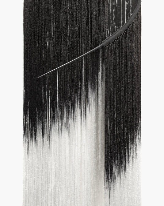 Rey 1 zwart/witte hanglamp